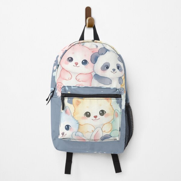 Item preview, Cuteness Overload Kawaii Baby Animals Watercolor Illustration designed and sold by Nusha Creations.