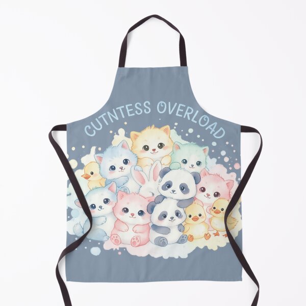 Item preview, Cuteness Overload Kawaii Baby Animals Watercolor Illustration designed and sold by Nusha Creations.