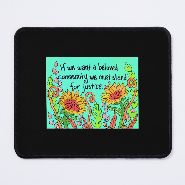 Item preview, Beloved Community Retro Floral Typography designed and sold by ajxaovjq6.