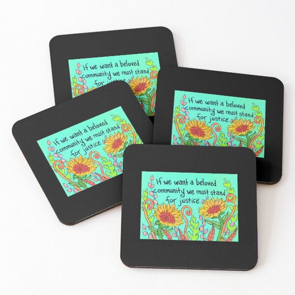 Item preview, Beloved Community Retro Floral Typography designed and sold by ajxaovjq6.