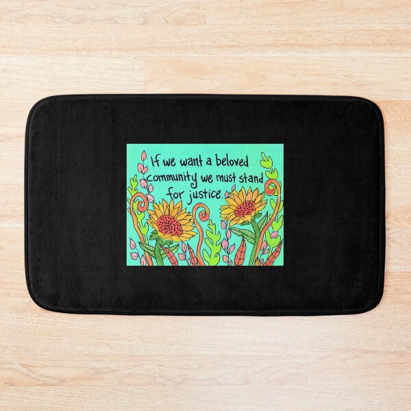 Item preview, Beloved Community Retro Floral Typography designed and sold by ajxaovjq6.