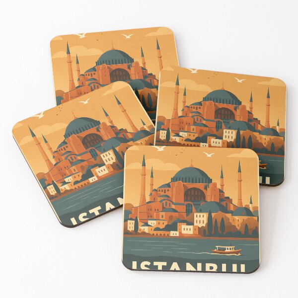 Item preview, Discover Istanbul – The Heart of Turkey (Vintage Skyline Poster) designed and sold by best-2025.