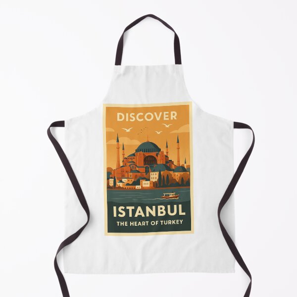 Item preview, Discover Istanbul – The Heart of Turkey (Vintage Skyline Poster) designed and sold by best-2025.