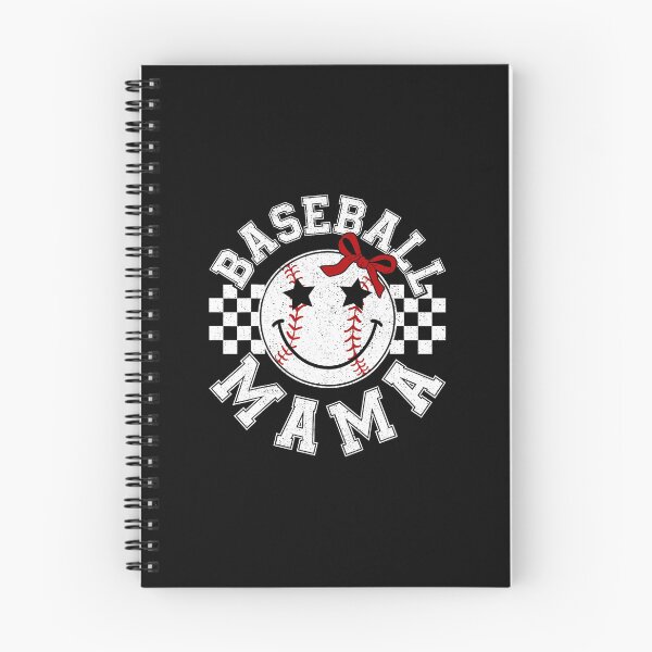 Artikelvorschau, Baseball Mama Checker Bow Sports Mom Design entworfen und verkauft von zamiokaline.