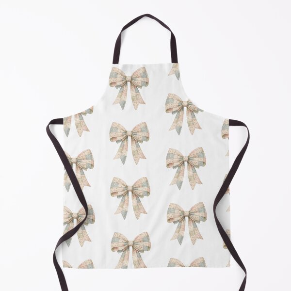 Item preview, Vintage Floral Patchwork Bow – Coquette Aesthetic Ribbon Design designed and sold by DoodloraStudio.