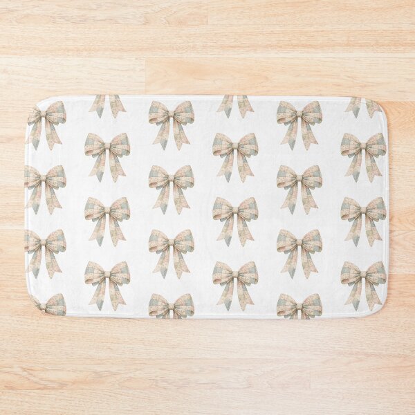 Item preview, Vintage Floral Patchwork Bow – Coquette Aesthetic Ribbon Design designed and sold by DoodloraStudio.