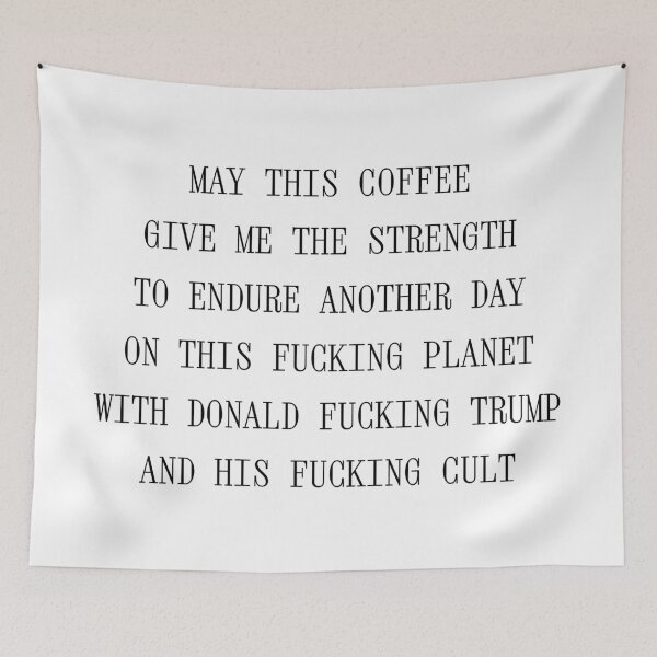 Item preview, Anti Trump, Trump Hater, Democrats, Swear Word, Gift for Friends, Offensive  designed and sold by toongstudio.