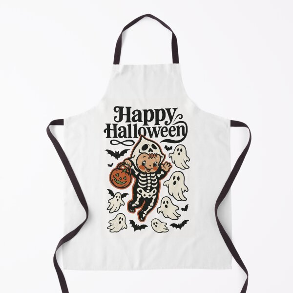 Item preview, Cute Baby Skeleton & Ghosts – Happy Halloween Vintage Design designed and sold by best-2025.