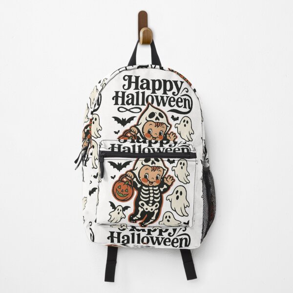 Item preview, Cute Baby Skeleton & Ghosts – Happy Halloween Vintage Design designed and sold by best-2025.