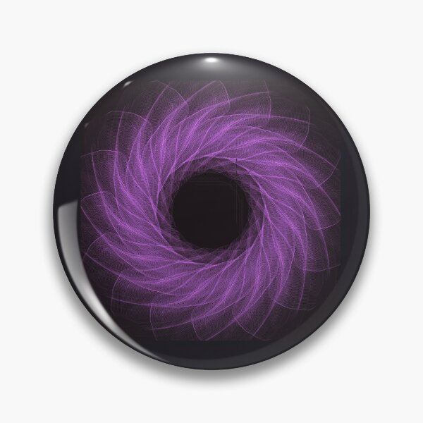 Item preview, Mystic Purple Energy Vortex | Sacred Geometry Cosmic Spiral designed and sold by MysticPurpleHue.