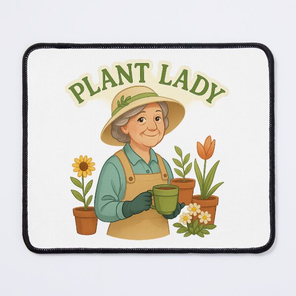Item preview, Plant Lady – Vintage Gardening Grandma Sticker designed and sold by best-2025.
