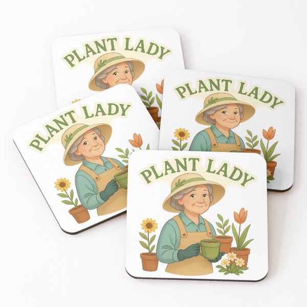 Item preview, Plant Lady – Vintage Gardening Grandma Sticker designed and sold by best-2025.