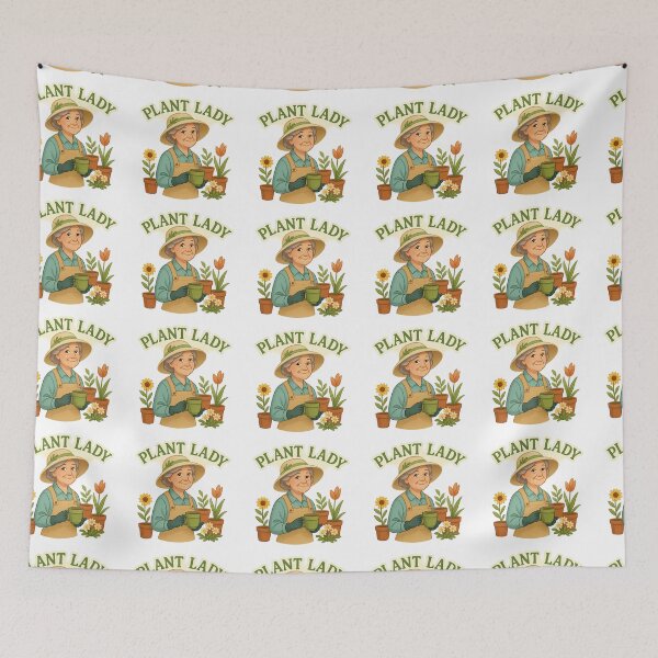 Item preview, Plant Lady – Vintage Gardening Grandma Sticker designed and sold by best-2025.