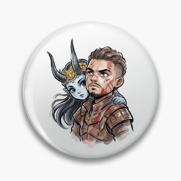 Item preview, Chibi Watercolor Wyll Ravengard designed and sold by Nervas.