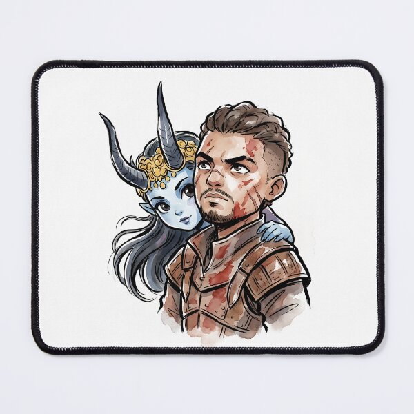 Item preview, Chibi Watercolor Wyll Ravengard designed and sold by Nervas.