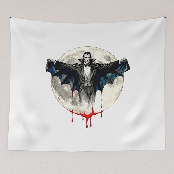 Item preview, Dracula Fly's Tonight  designed and sold by Radioactive Monkey Club.