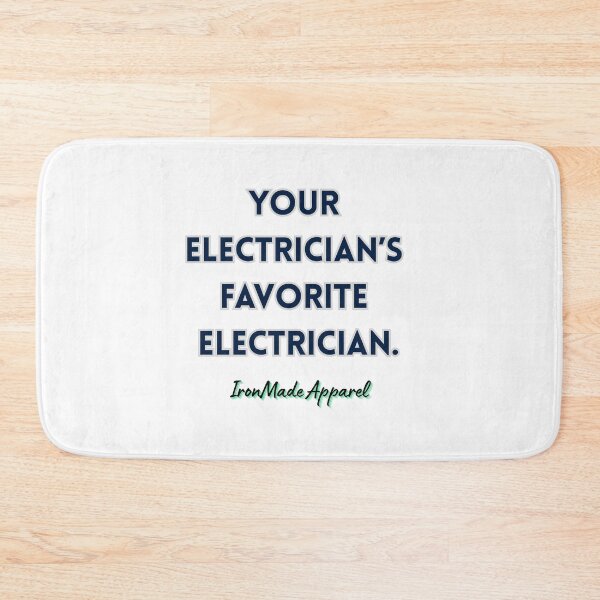 Item preview, Your Electrician’s Favorite Electrician T-Shirt – Funny Electrician Humor Tee for Linemen, Electrical Workers & Proud Tradesmen designed and sold by IronMade Apparel.