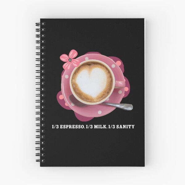 Item preview, Espresso Milk Sanity - Funny Coffee Ratio Art designed and sold by Mini Pixel Perfect Co..