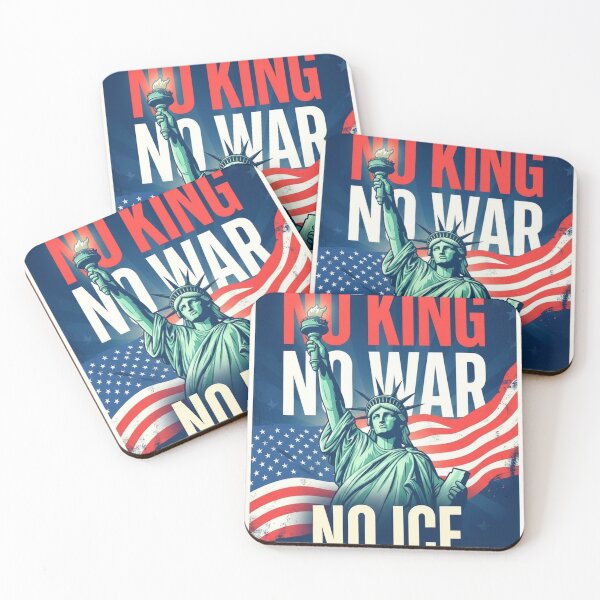 Item preview, No King No War No ICE Protest, Anti-ICE Anti-Trump Protest, No Kings Day Rally, Minneapolis  designed and sold by toongstudio.