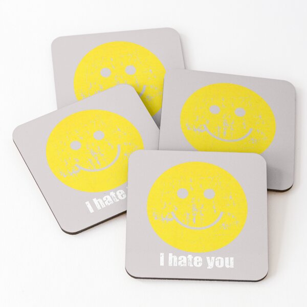 Item preview, I Hate You Smiling Face designed and sold by MabelWells.