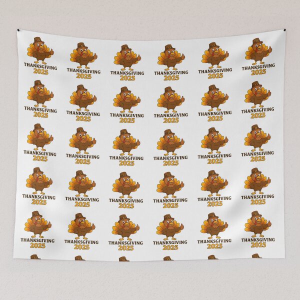 Item preview, Cute Thanksgiving Turkey with Pumpkin Pie and Autumn Leaves designed and sold by best-2025.