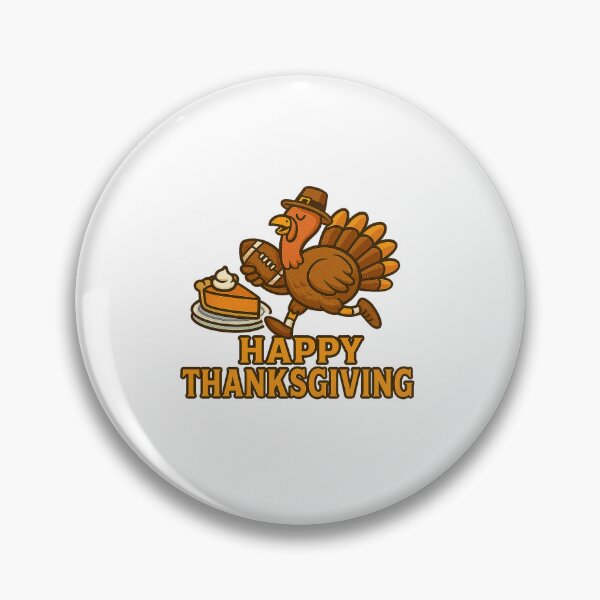 Item preview, Cute Thanksgiving Turkey with Pumpkin Pie and Autumn Leaves designed and sold by best-2025.