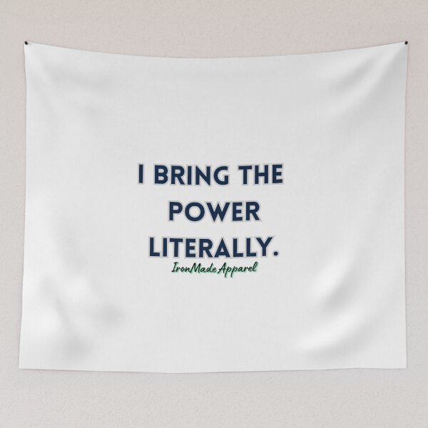 Item preview, I Bring The Power Literally Electrician T-Shirt – Funny Electrician Gift for Lineman, Electrical Worker Humor Tee designed and sold by IronMade Apparel.
