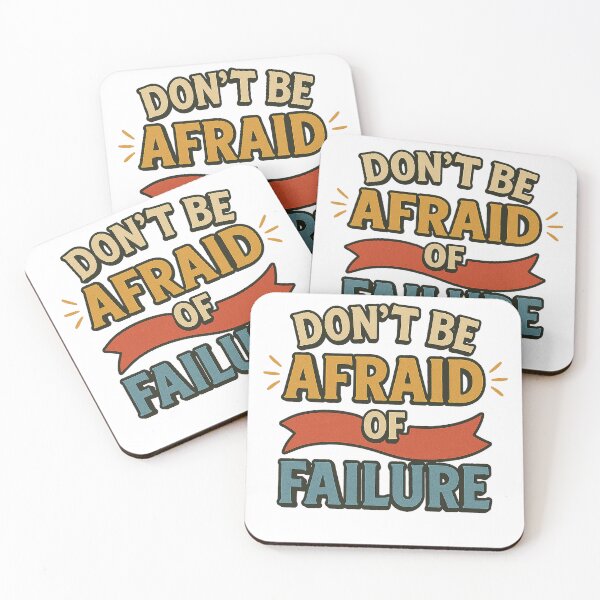Item preview, Fear of Failure – Inspirational Motivational Quote for Growth & Success designed and sold by best-2025.