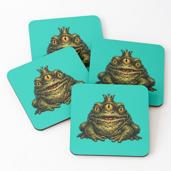 Item preview, The king toad and its strange eyes designed and sold by FroggyOnly.