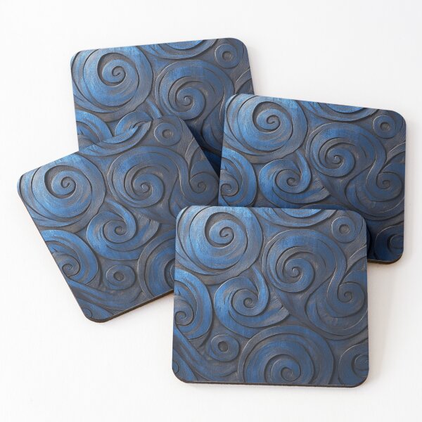 Item preview, New Zealand Māori Paua Pattern Koru Design 866 designed and sold by GrinGalore.