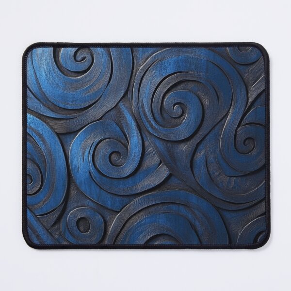 Item preview, New Zealand Māori Paua Pattern Koru Design 866 designed and sold by GrinGalore.