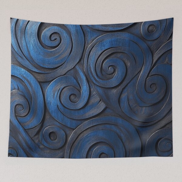 Item preview, New Zealand Māori Paua Pattern Koru Design 866 designed and sold by GrinGalore.