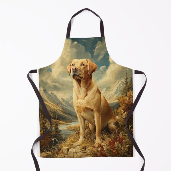 Item preview, Labrador Retriever in Mountain Landscape designed and sold by PetsArt.