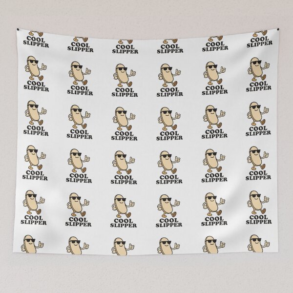 Item preview, Cool Slipper – Funny Cartoon Chill Vibes Design designed and sold by best-2025.