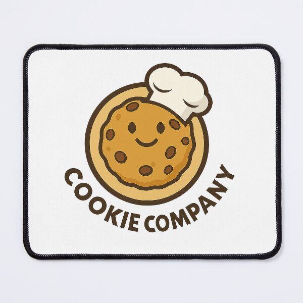 Item preview, Happy Cookie Logo – Cute Bakery Design designed and sold by best-2025.
