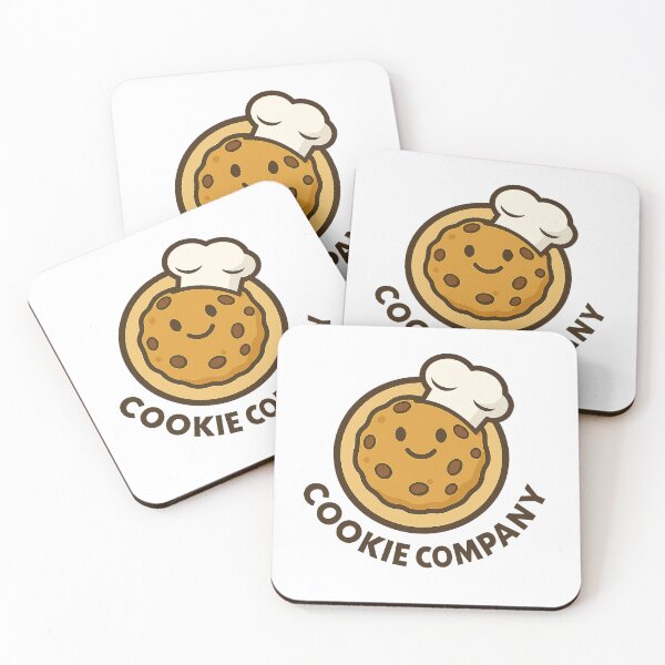 Item preview, Happy Cookie Logo – Cute Bakery Design designed and sold by best-2025.
