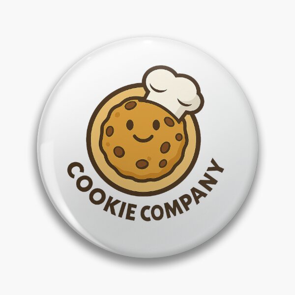 Item preview, Happy Cookie Logo – Cute Bakery Design designed and sold by best-2025.