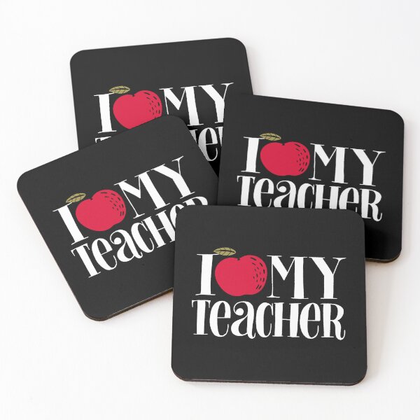 Item preview, Cute Apple I Love My Teacher – Funny School Appreciation Gift for Students designed and sold by artworkathome.