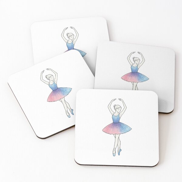 Item preview, Graceful Watercolor Ballerina Dance Leap designed and sold by best-2025.