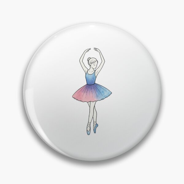 Item preview, Graceful Watercolor Ballerina Dance Leap designed and sold by best-2025.