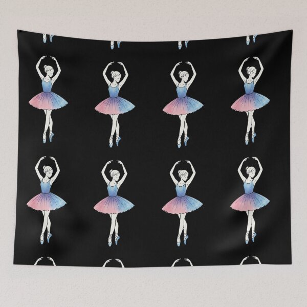 Item preview, Graceful Watercolor Ballerina Dance Leap designed and sold by best-2025.