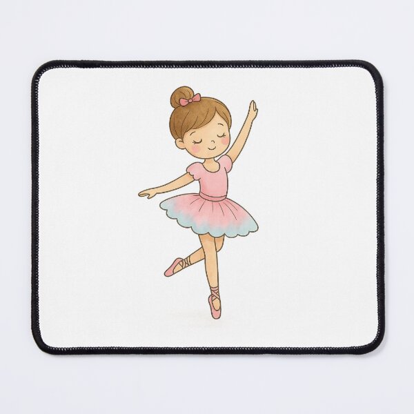 Item preview, Delicate Watercolor Ballerina – Soft Pastel Dance Illustration designed and sold by best-2025.