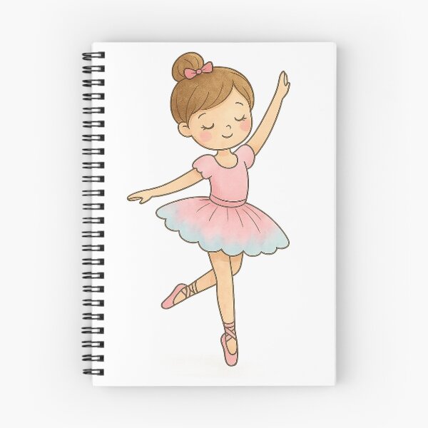 Item preview, Delicate Watercolor Ballerina – Soft Pastel Dance Illustration designed and sold by best-2025.