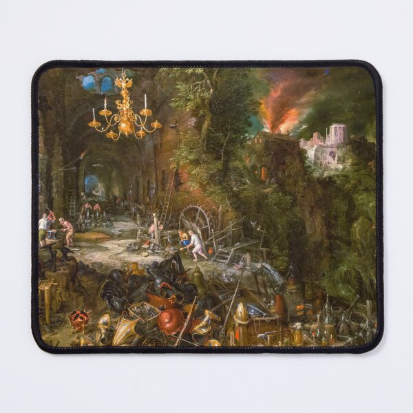 Item preview, Allegory of Fire Jan Brueghel the Elder Print designed and sold by TheSoulOfArt.