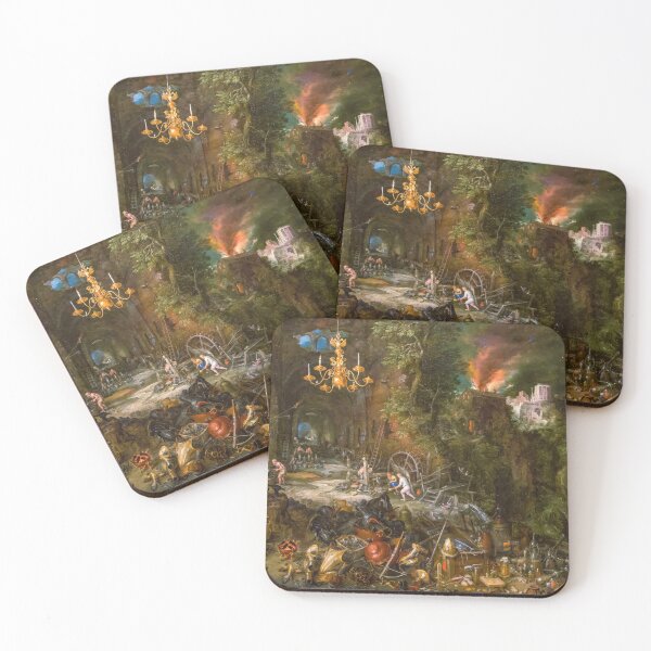 Item preview, Allegory of Fire Jan Brueghel the Elder Print designed and sold by TheSoulOfArt.