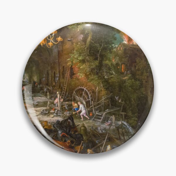 Item preview, Allegory of Fire Jan Brueghel the Elder Print designed and sold by TheSoulOfArt.