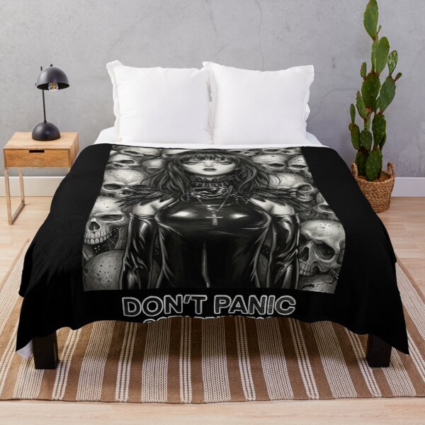 Item preview, Gothic Princess Macabre Skulls & Crow Feathers Design designed and sold by MOFAPPAREL.