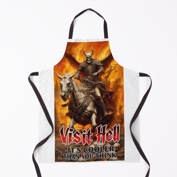 Item preview, Satanic Gothic image welcoming you to visit Hell  designed and sold by Radioactive Monkey Club.