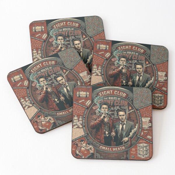 Item preview, Project Mayhem Blueprint: Fight Club Rules & Chaos Theory Art designed and sold by ern vintage store.