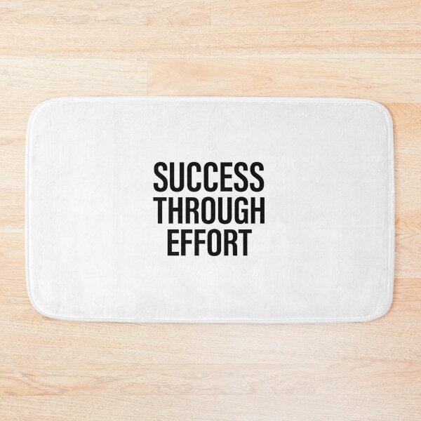 Item preview, Success Through Effort | Motivational Minimalist Typography Design designed and sold by best-2025.
